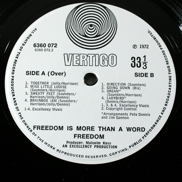 Freedom – Freedom Is More Than A Word – Bild 3