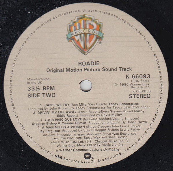 Roadie (Original Motion Picture Sound Track) – Bild 4