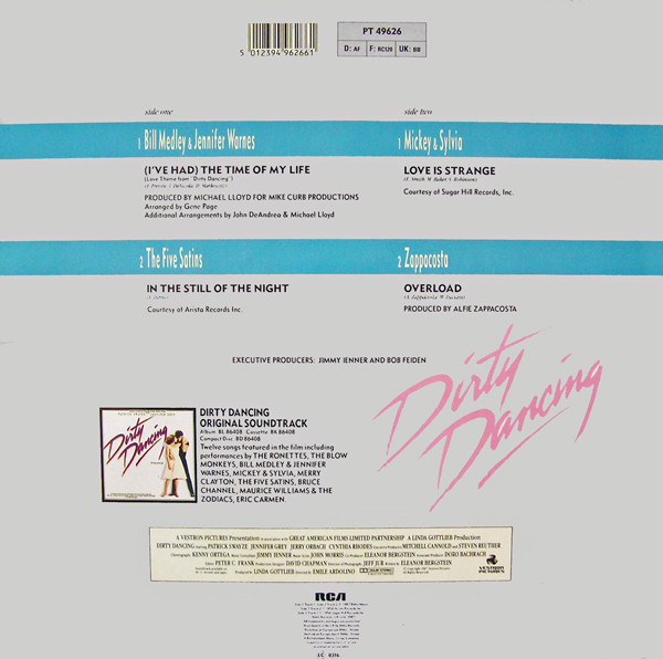 Bill Medley & Jennifer Warnes – (I've Had) The Time Of My Life – Bild 2