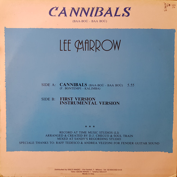 Lee Marrow – Cannibals (Baa-Boù - Baa Boù) – Bild 2