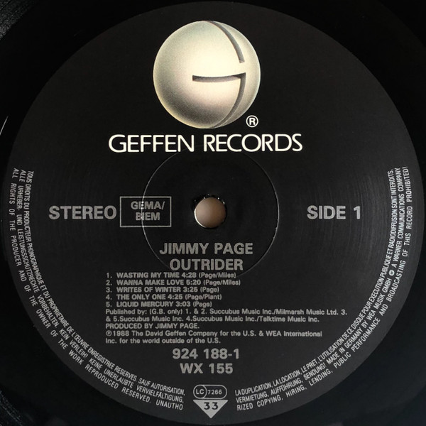 Jimmy Page – Outrider – Bild 3