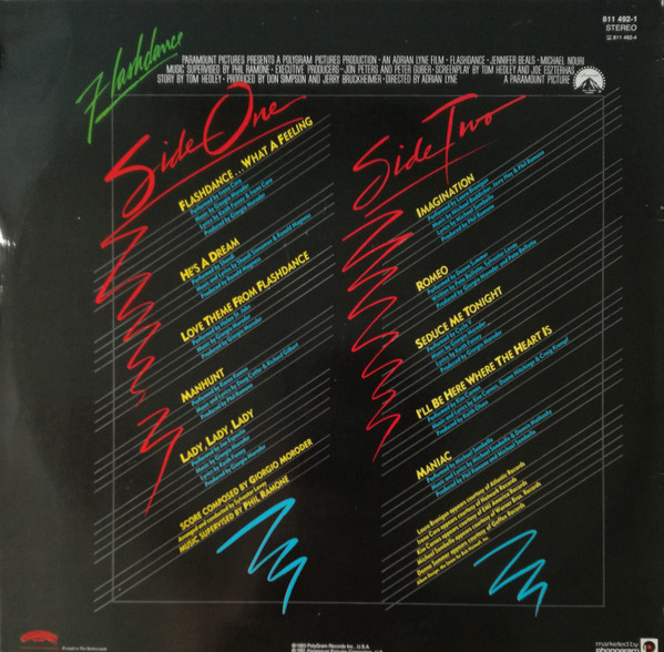 Flashdance (Original Soundtrack From The Motion Picture) – Bild 2