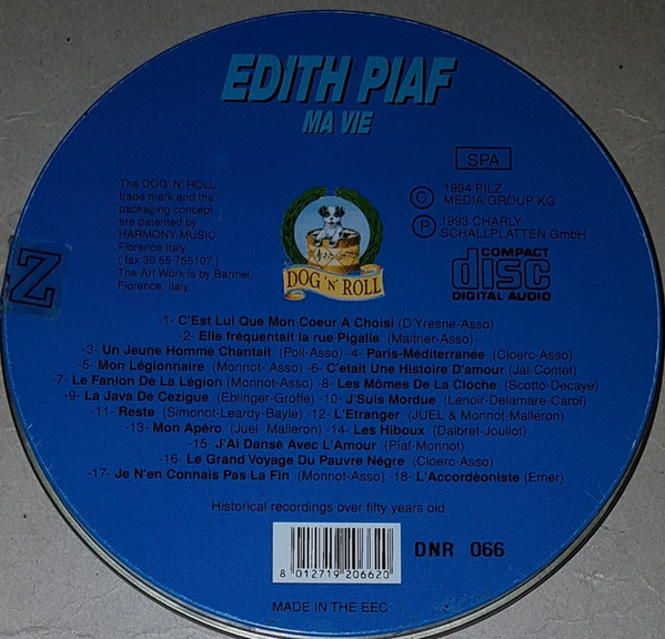 Edith Piaf – Ma Vie (CD) – Bild 2