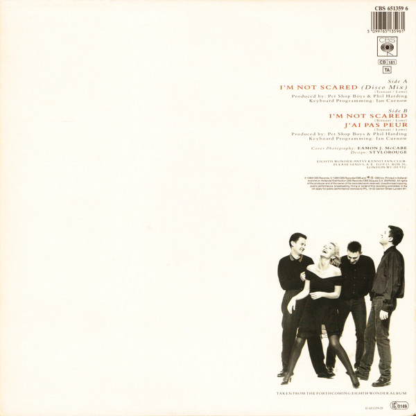 Eighth Wonder – I'm Not Scared (Disco Mix) – Bild 2