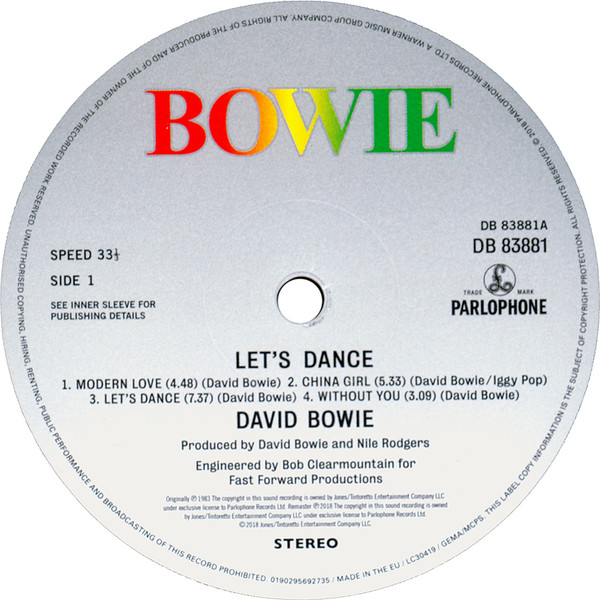 David Bowie – Let's Dance (NEU-VERSCHWEISST) – Bild 3