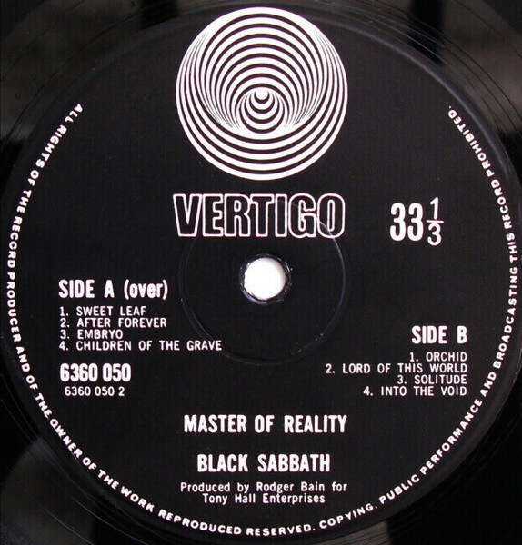 Black Sabbath – Master Of Reality – Bild 4