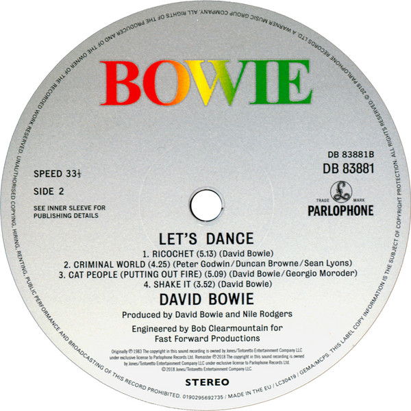 David Bowie – Let's Dance (NEU-VERSCHWEISST) – Bild 4