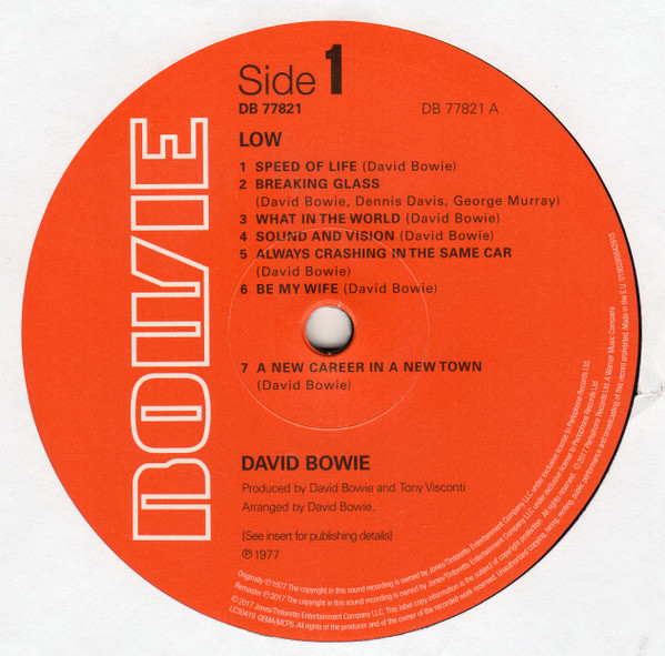 David Bowie – Low (NEU-VERSCHWEISST) – Bild 3