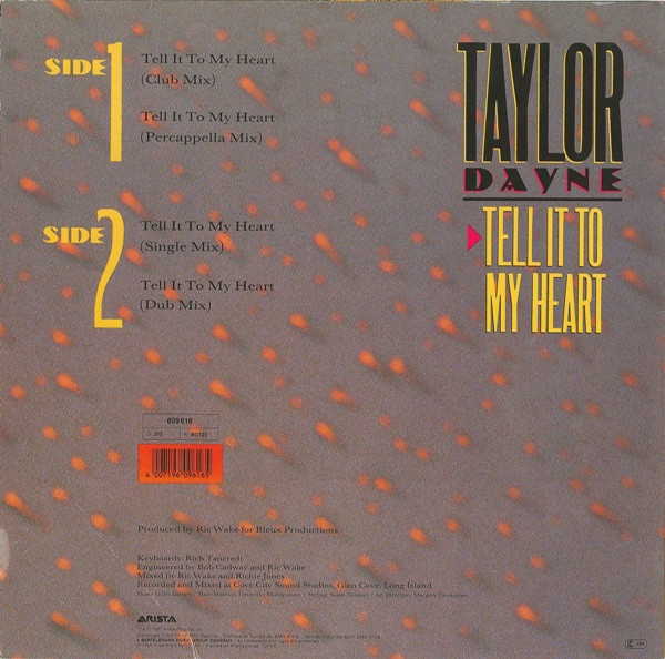 Taylor Dayne – Tell It To My Heart – Bild 2