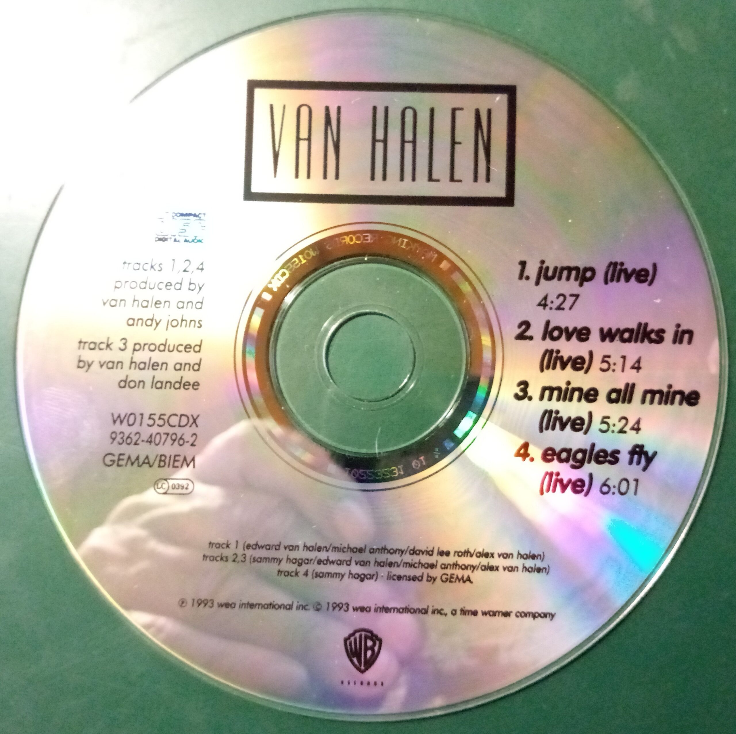 Van Halen – Live: Jump (CD) – Bild 4