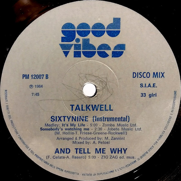 Talkwell – Sixtynine – Bild 4
