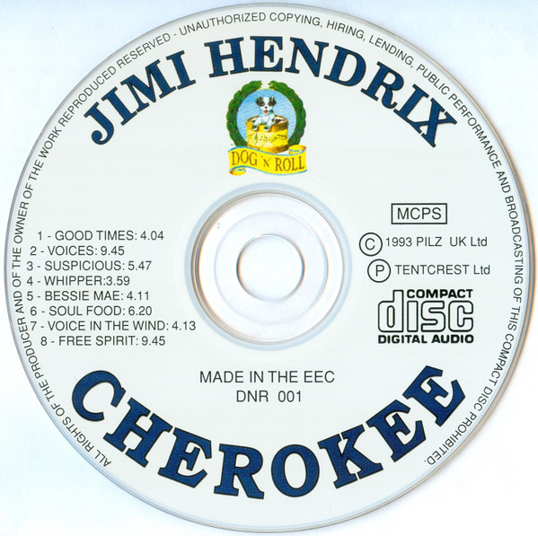 Jimi Hendrix – Cherokee (CD) – Bild 3