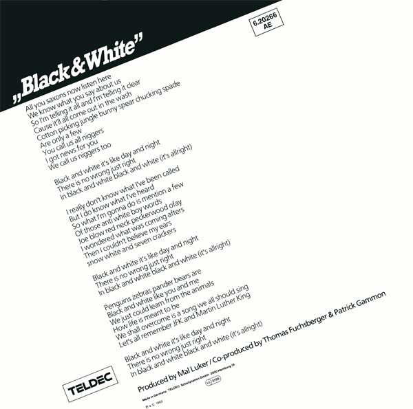 Patto – Black And White – Bild 2