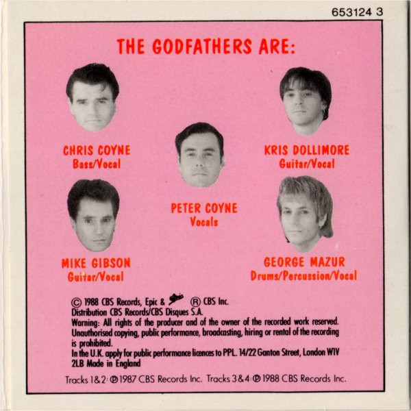 The Godfathers – Love Is Dead (Mini-CD) – Bild 2