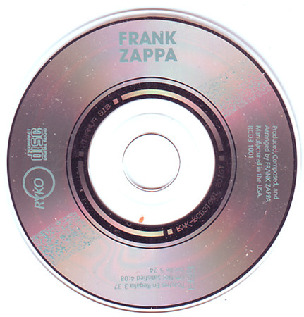 Frank Zappa – Peaches En Regalia (Mini-CD) – Bild 3
