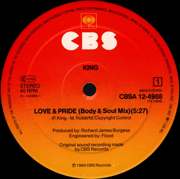 King – Love & Pride (Body & Soul Mix) – Bild 3