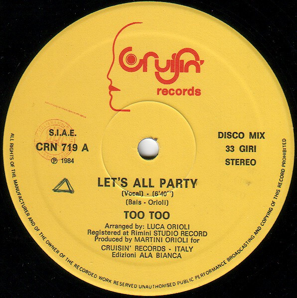 Too Too – Let's All Party – Bild 3