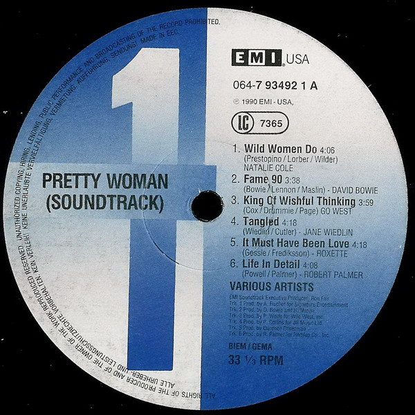 Pretty Woman (Original Motion Picture Soundtrack) – Bild 3