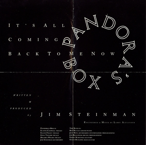 Pandora's Box – It's All Coming Back To Me Now (Mini-CD) – Bild 4