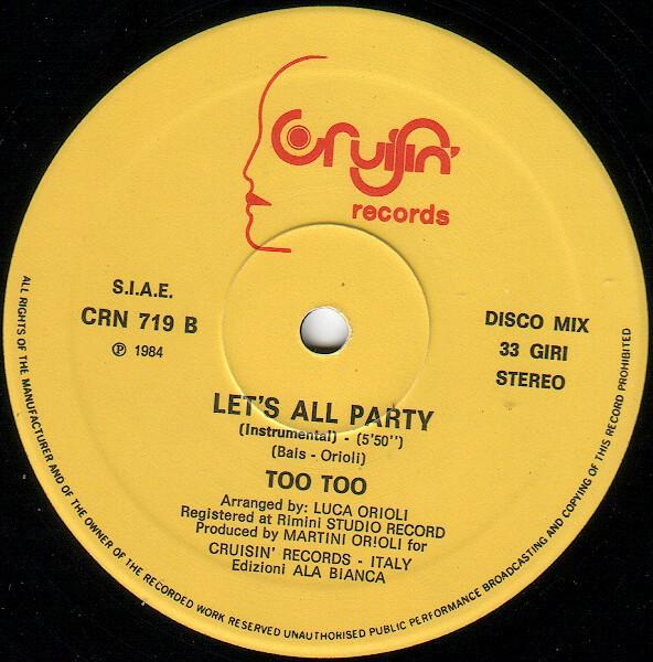Too Too – Let's All Party – Bild 4