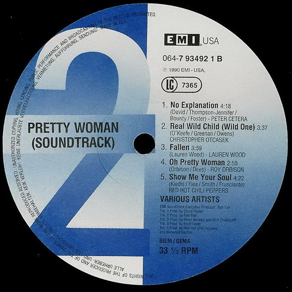 Pretty Woman (Original Motion Picture Soundtrack) – Bild 4