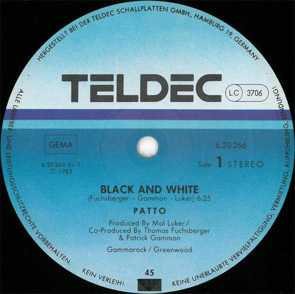 Patto – Black And White – Bild 3
